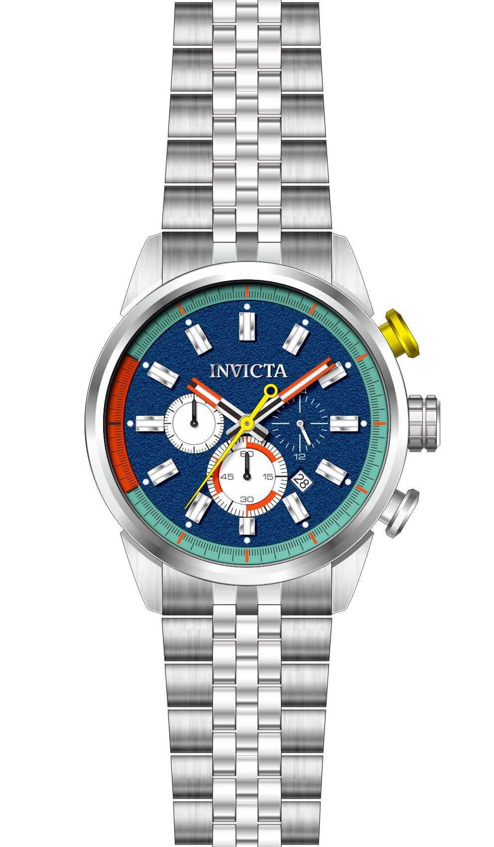 Band for Invicta Aviator Men 39945