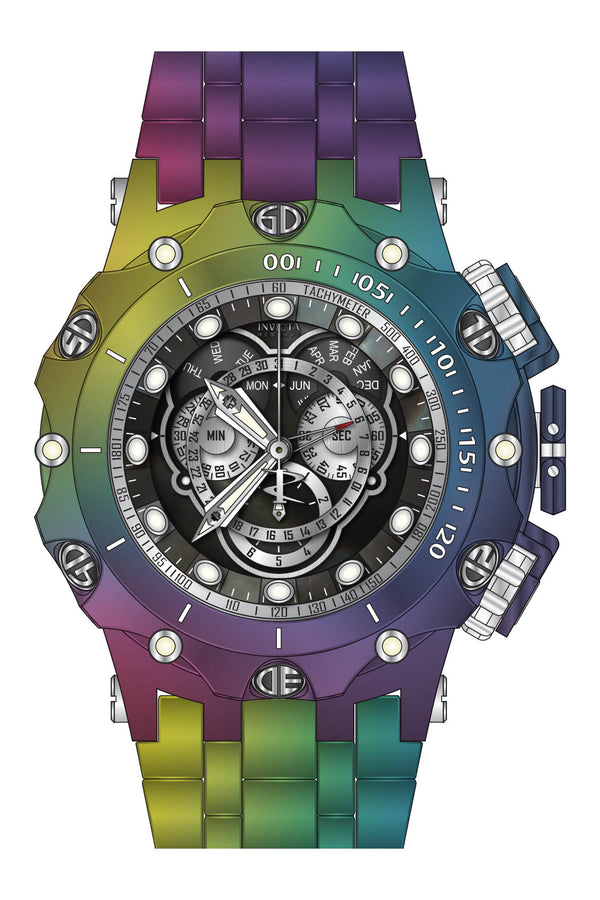 Band for Invicta Reserve Venom Viper Men 39263 - Invicta Watch Bands