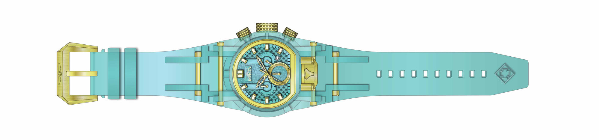 Parts for Invicta Bolt Bolt Zeus Magnum Men 39470