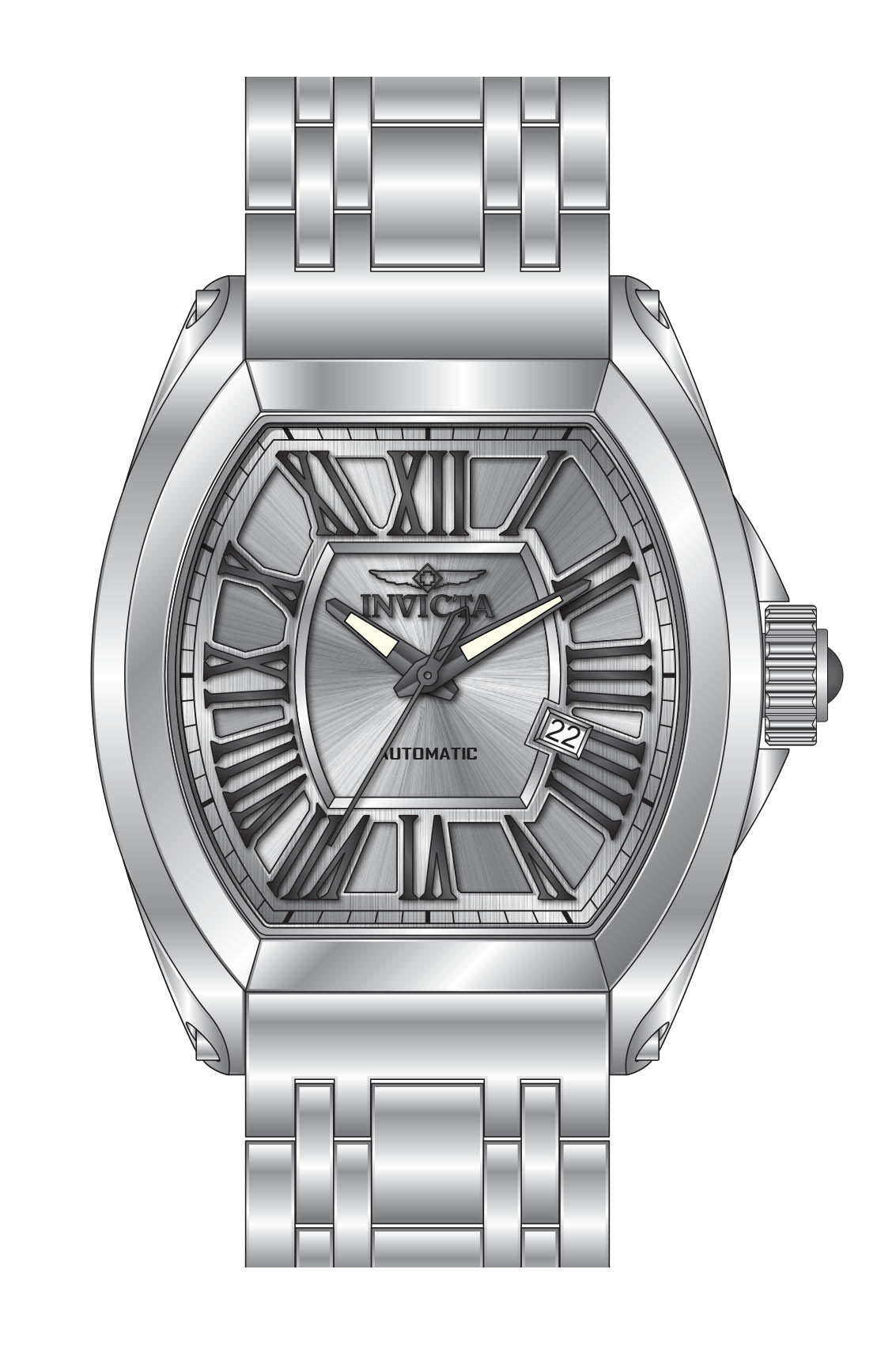 Parts for Invicta Pro Diver Men 38745