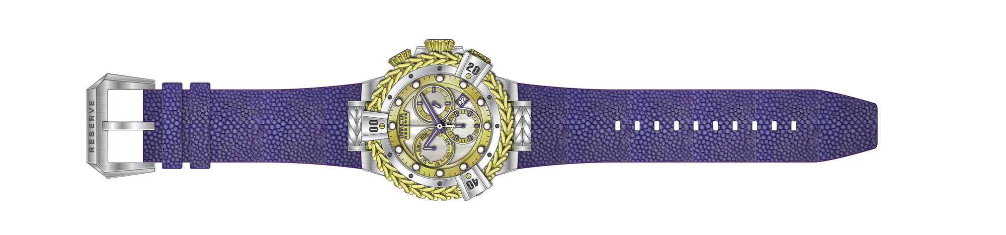Band for Invicta Reserve Herc Men 38721