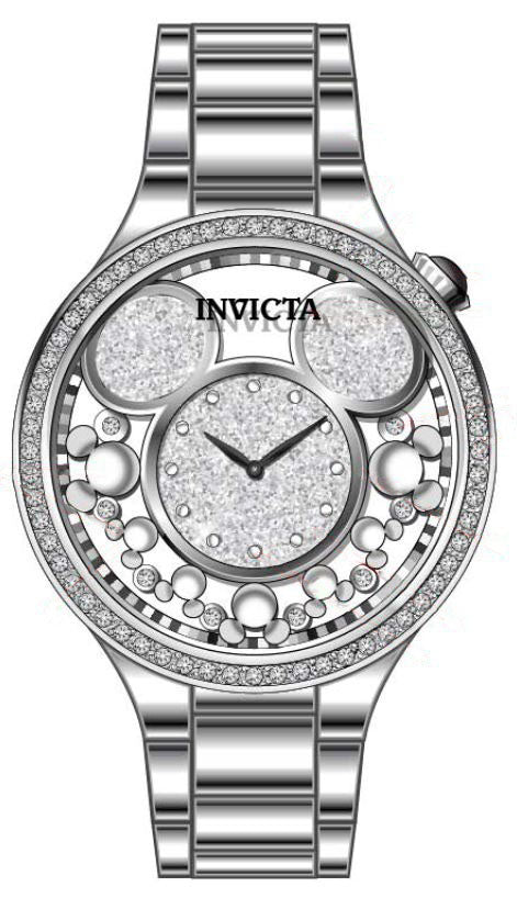 Band for Invicta Disney Limited Edition Lady 36258