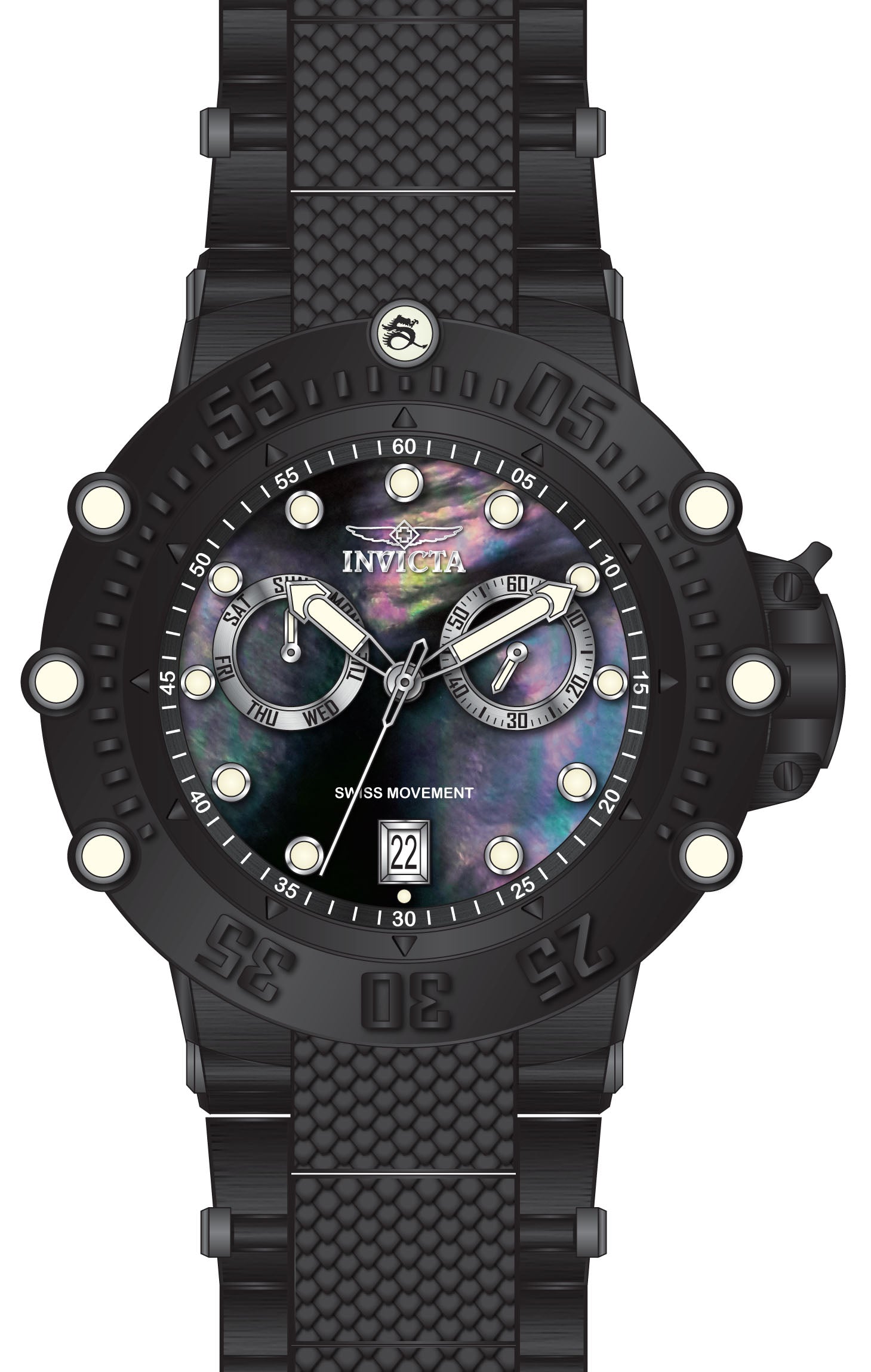 Parts for Invicta Subaqua Men 40072