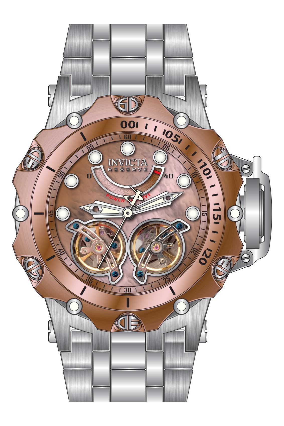 Band for Invicta Reserve Venom Men 39404