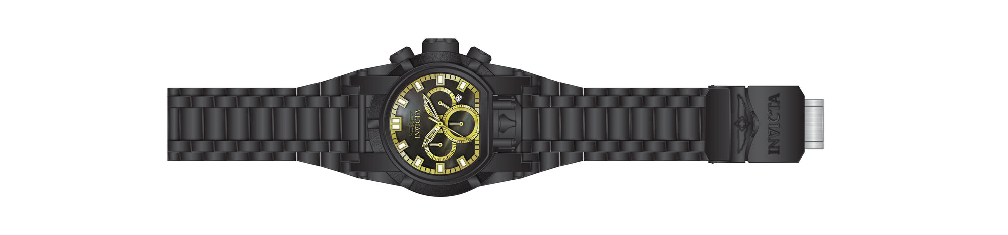 Band for Invicta Reserve Reserve Bolt Zeus Magnum Men 39275