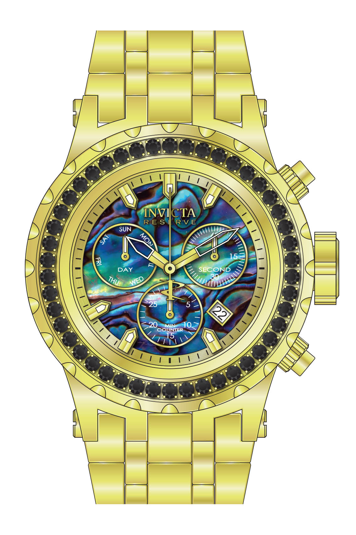 Parts for Invicta Subaqua Men 39480