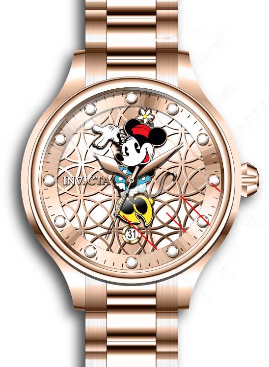Band for Invicta Disney Limited Edition Minnie Mouse Lady 40096