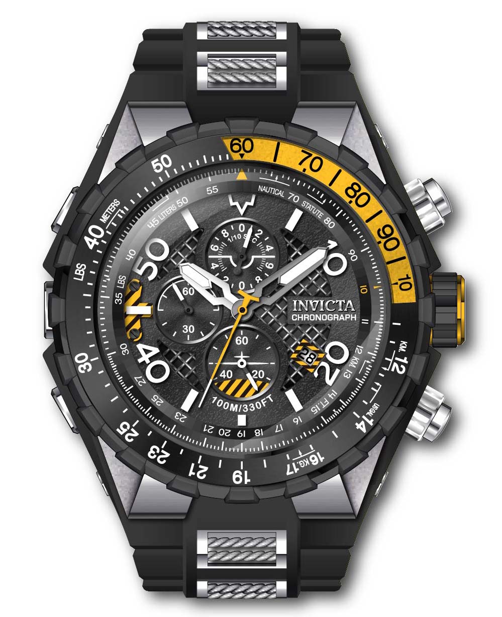 Parts for Invicta Aviator Men 40123
