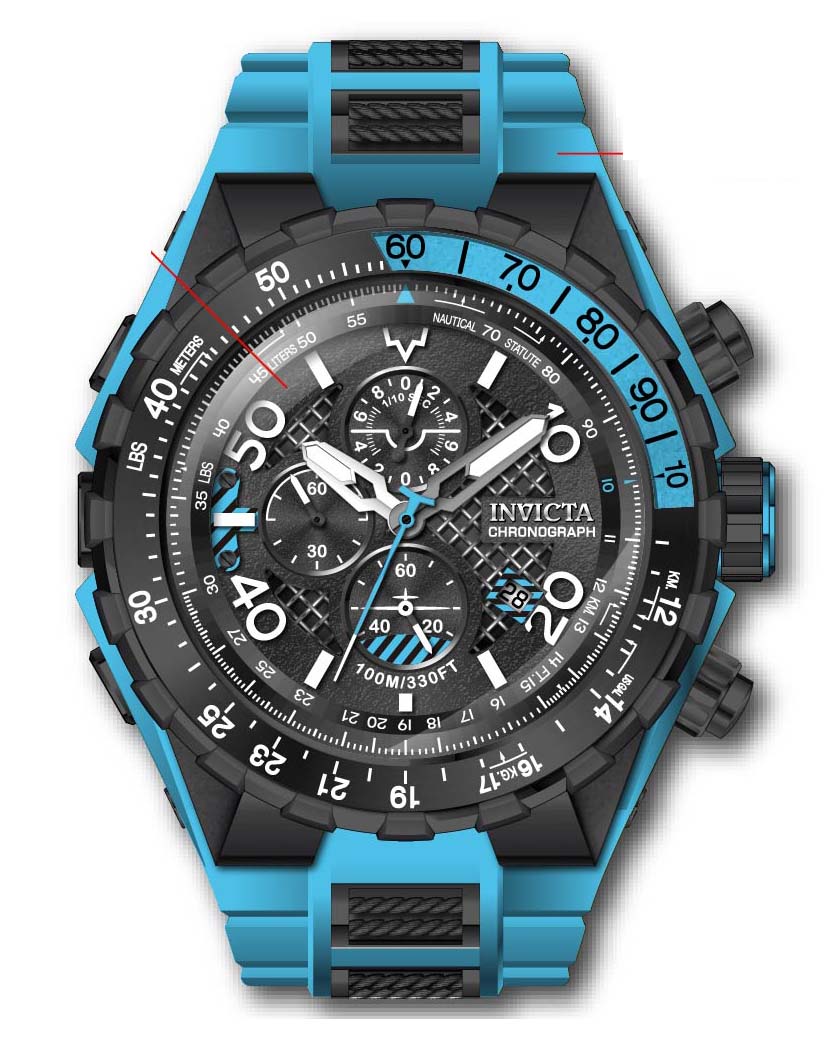 Band for Invicta Aviator Men 40127