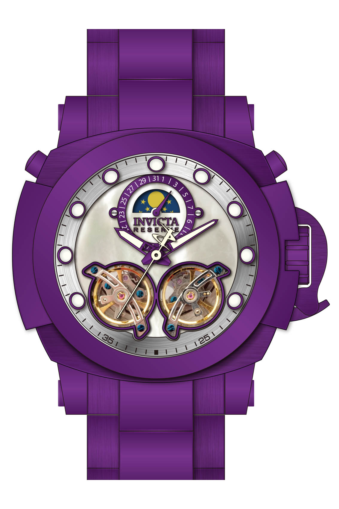 Parts for Invicta Reserve Man of War Men 39579