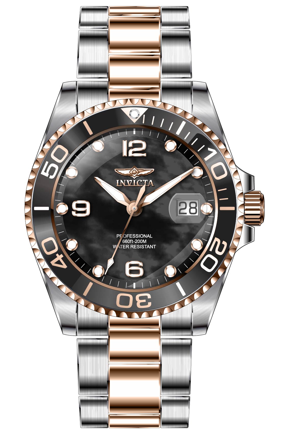 Band for Invicta Pro Diver Lady 33264