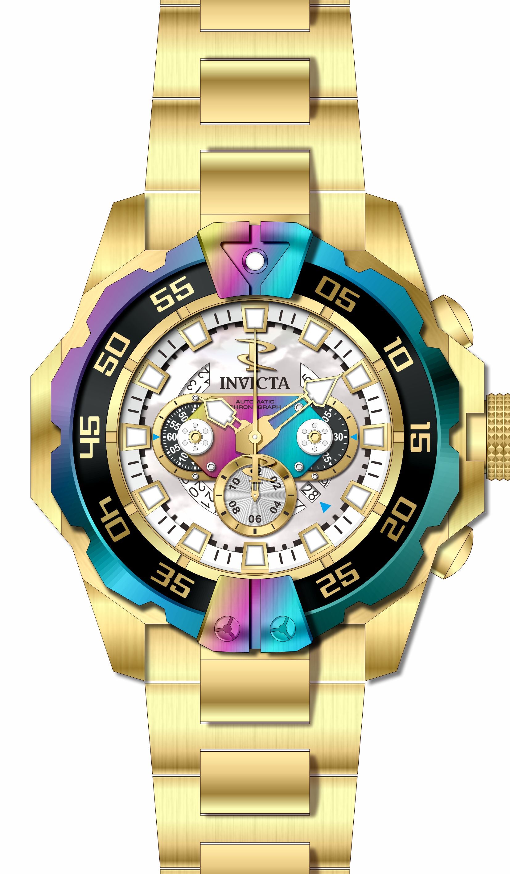 Band for Invicta Reserve Men 40195