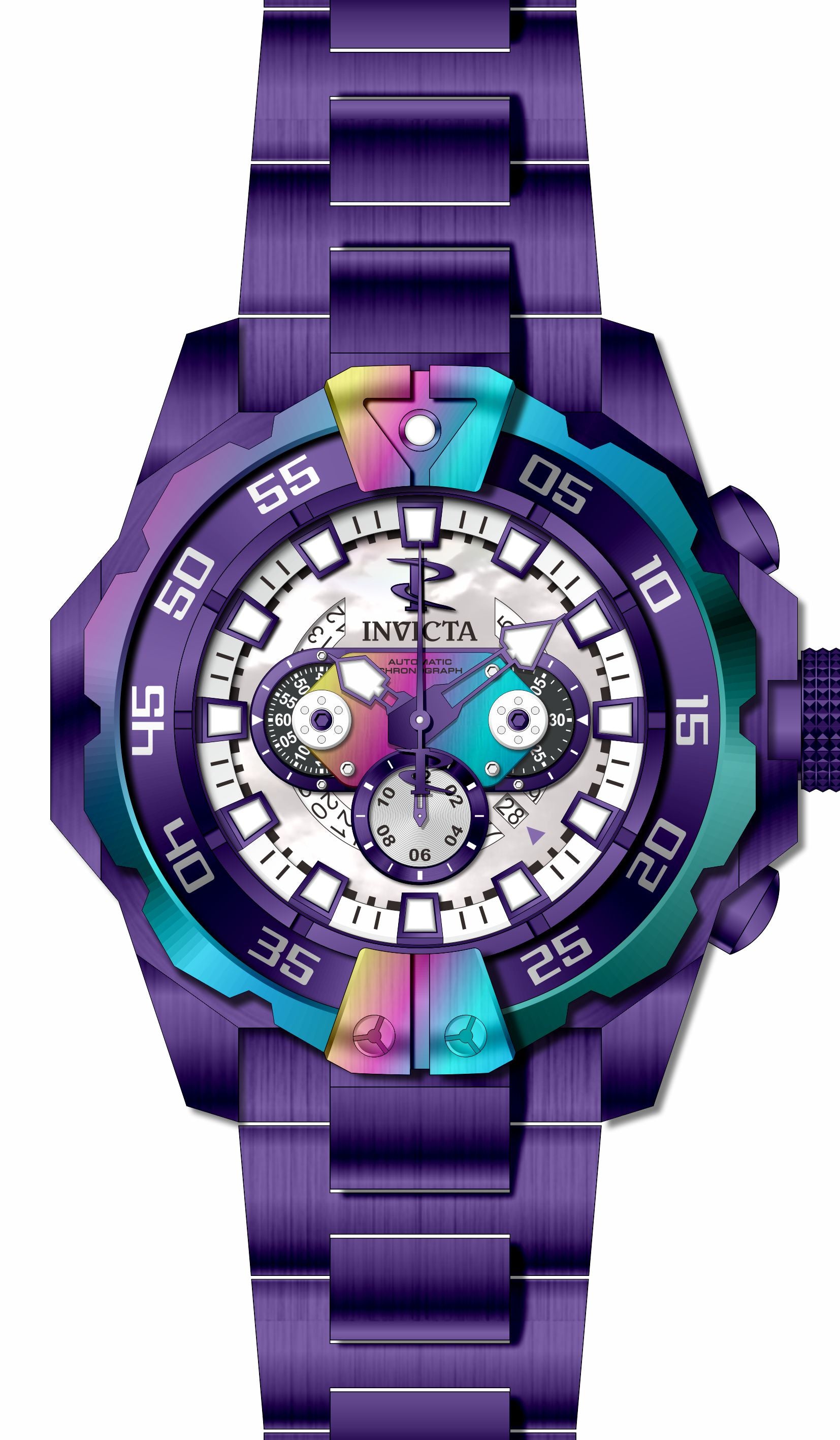 Band for Invicta Reserve Men 40198