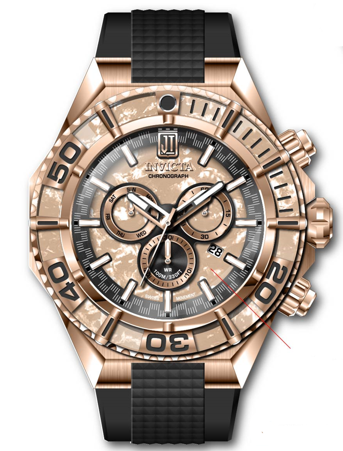 Parts for Invicta JT Men 40215