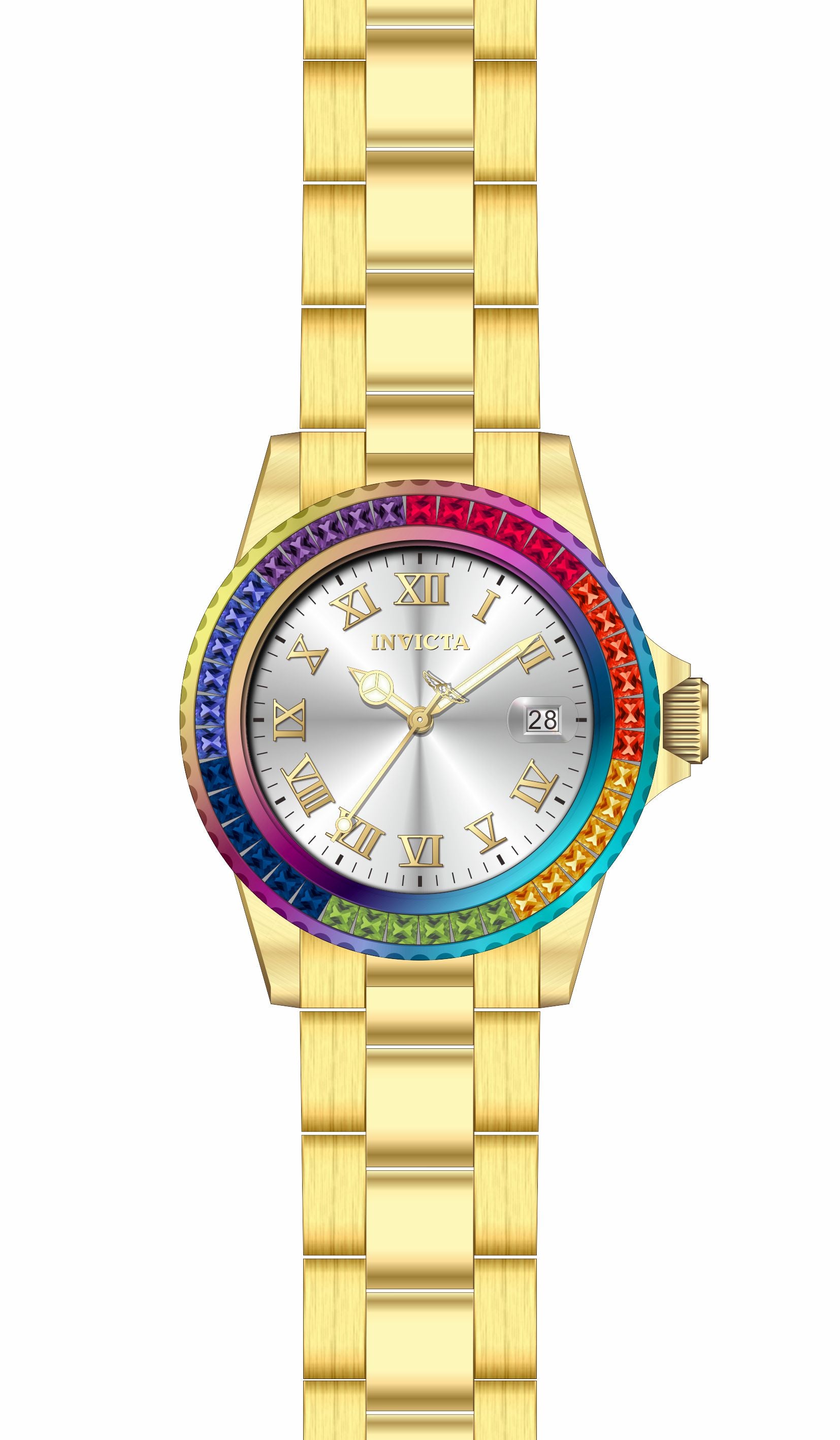 Band for Invicta Angel Zager Exclusive Lady 40229