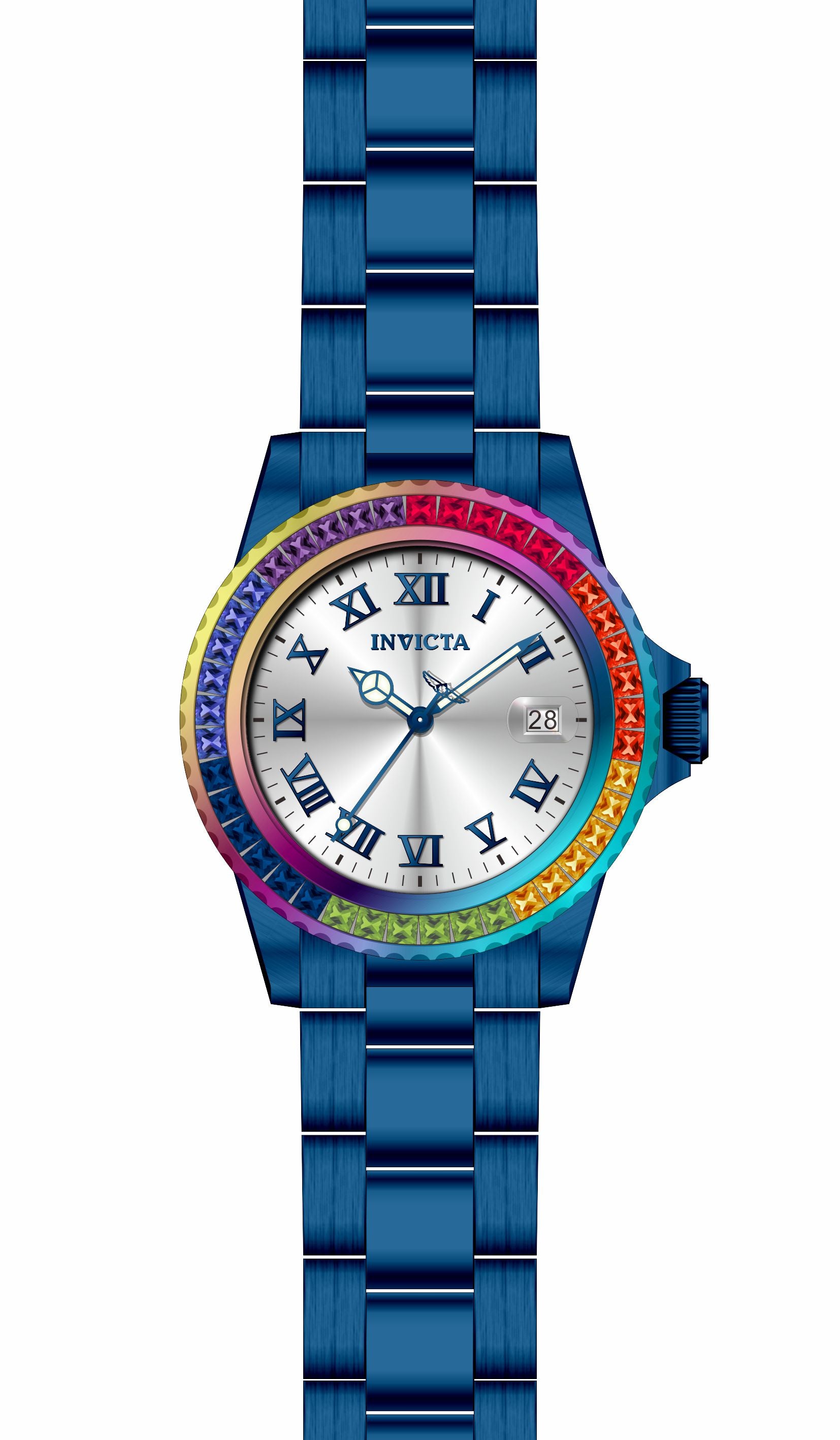 Band for Invicta Angel Zager Exclusive Lady 40231