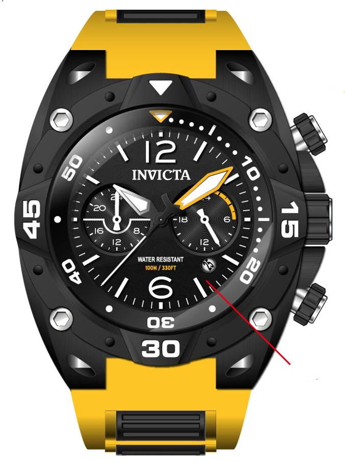 Band for Invicta Aviator Men 40291