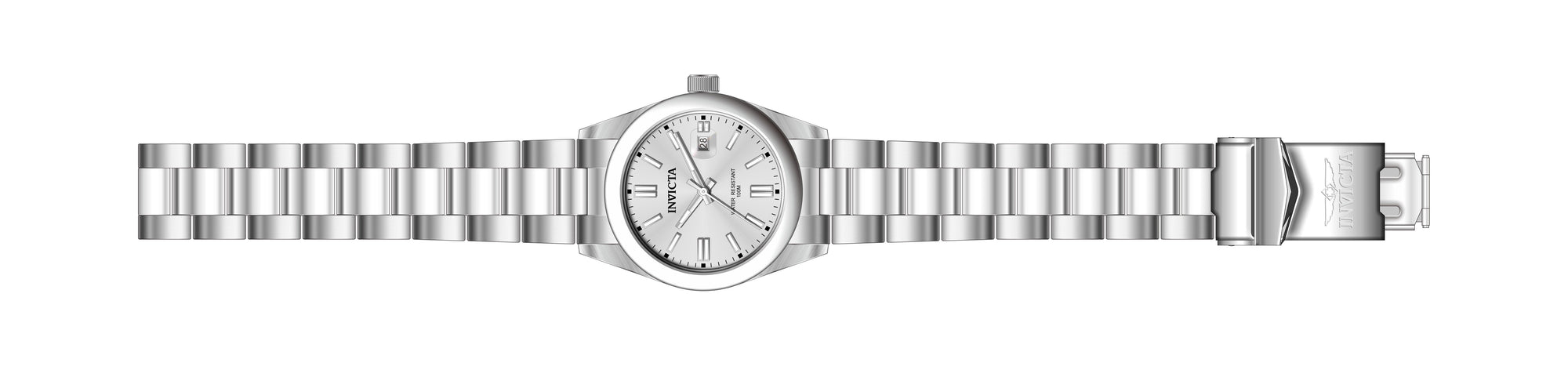 Band for Invicta Pro Diver Zager Exclusive Lady 38474