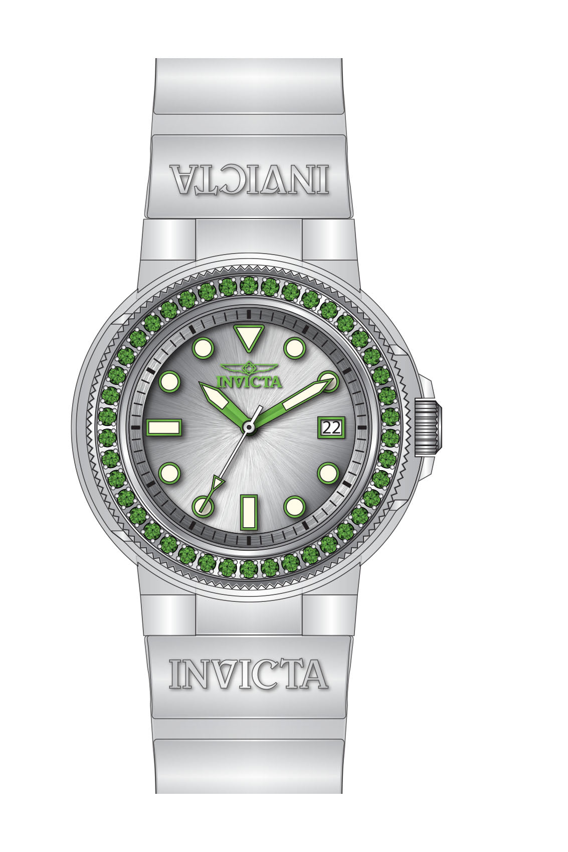 Parts for Invicta Pro Diver Lady 39495