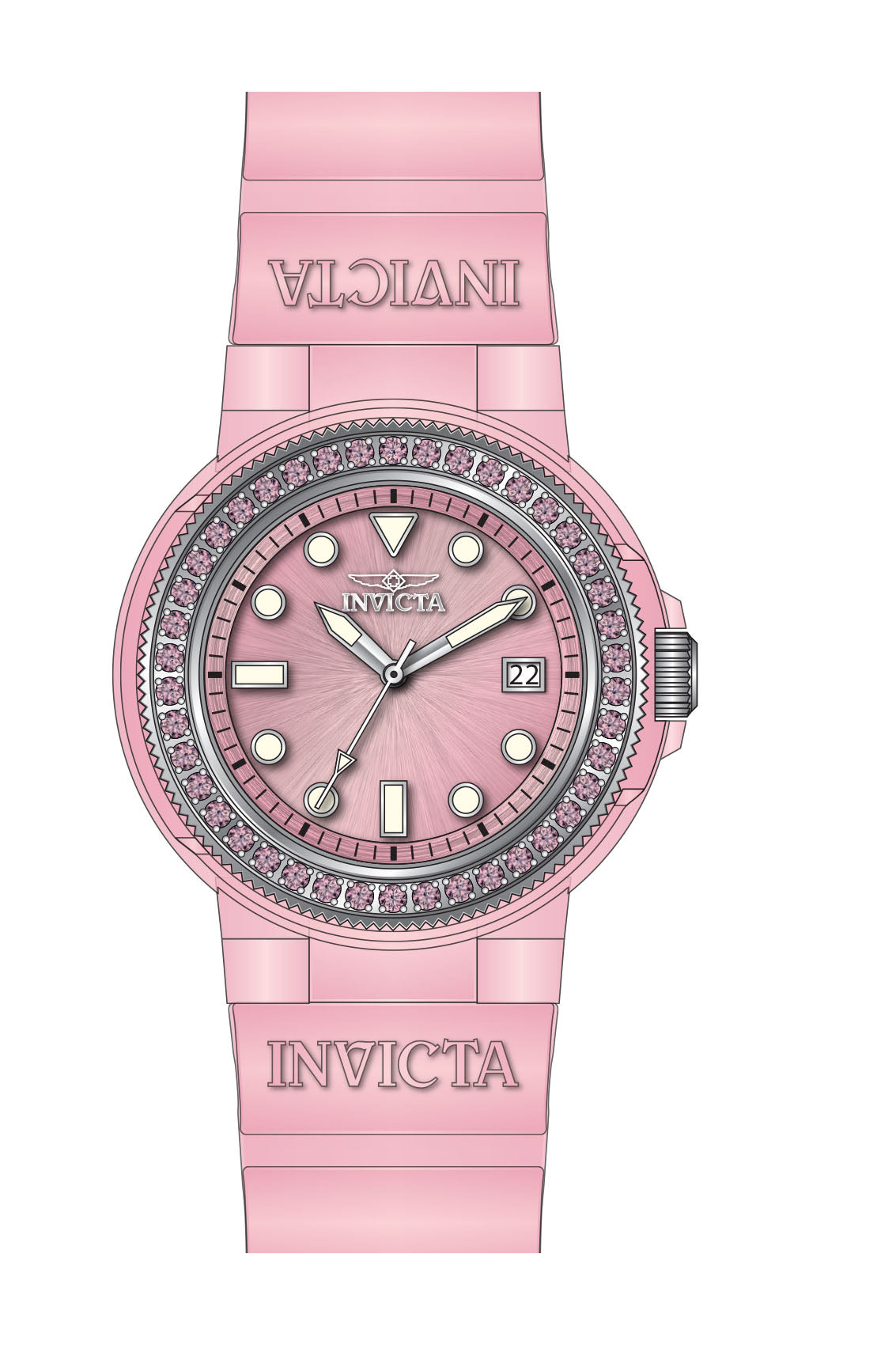 Parts for Invicta Pro Diver Lady 39499
