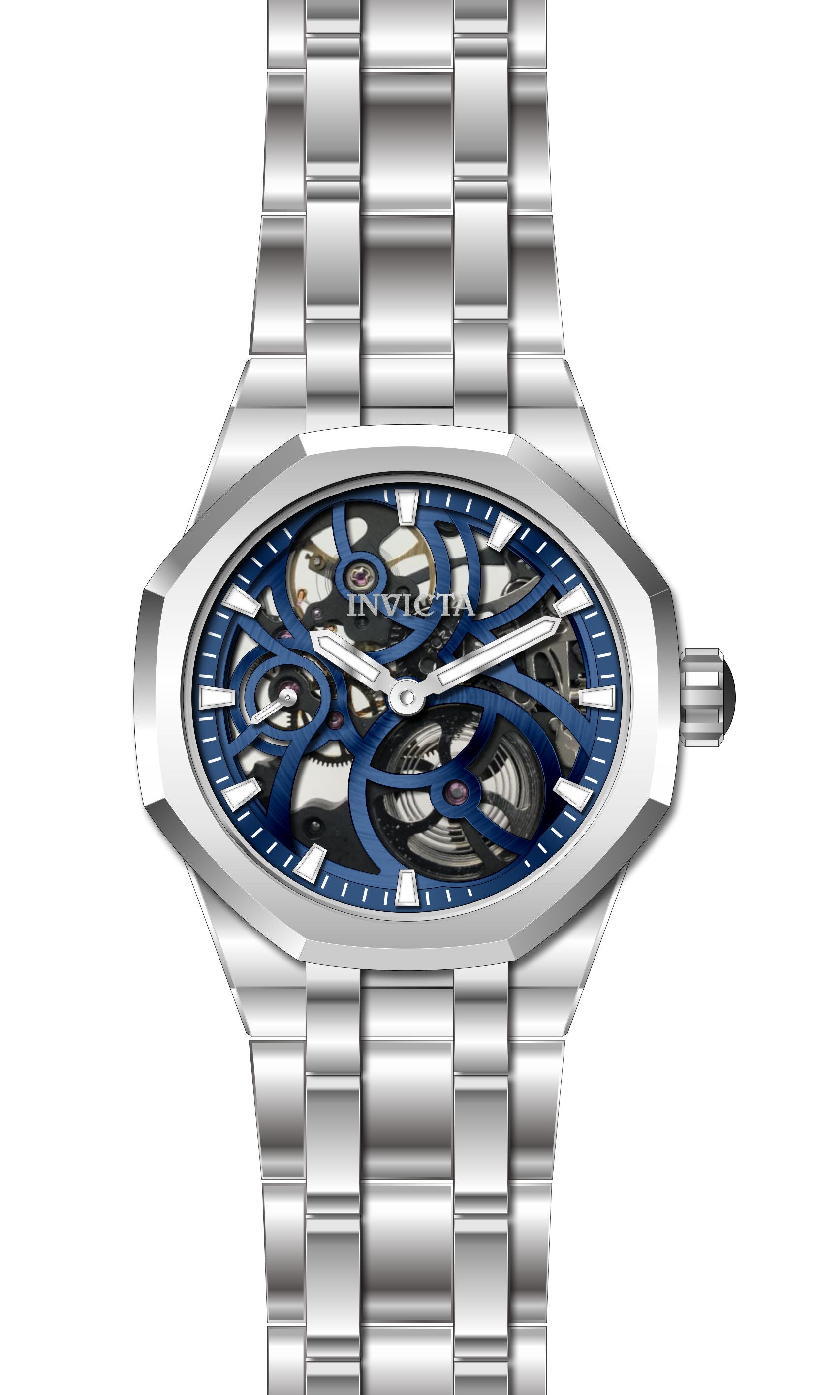 Band for Invicta Objet D Art Men 40413