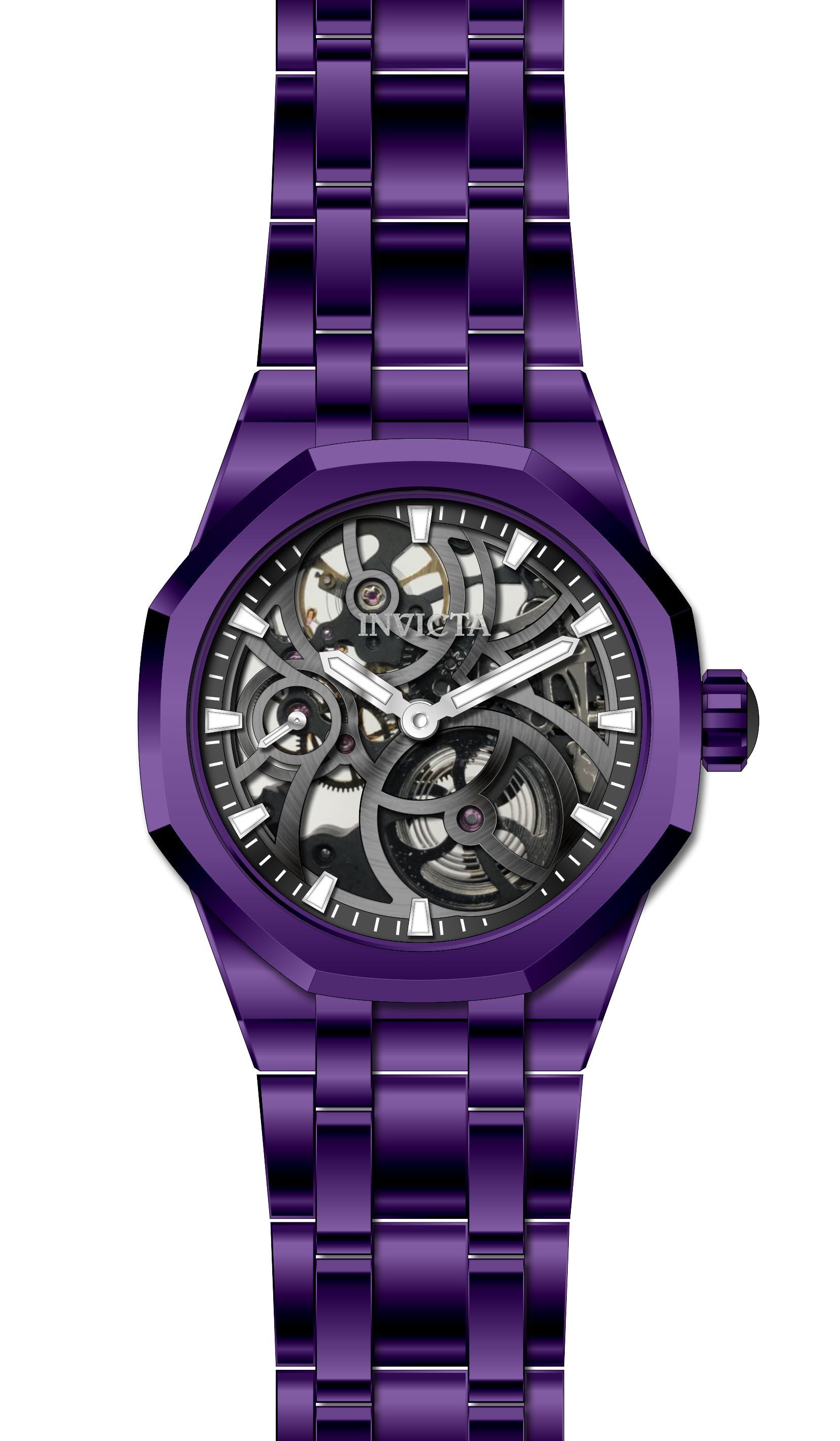 Band for Invicta Objet D Art Men 40417