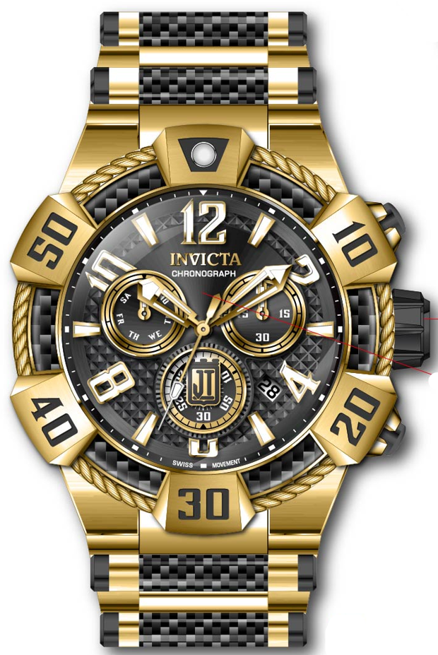 Parts for Invicta JT Men 40427
