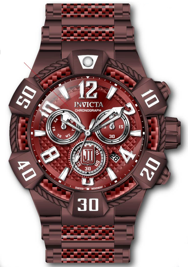 Parts for Invicta JT Men 40430