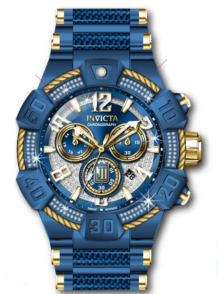 Parts for Invicta JT Men 40437