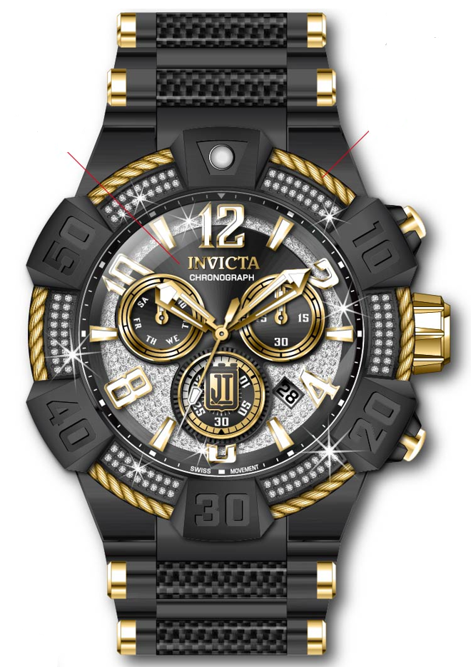Parts for Invicta JT Men 40438