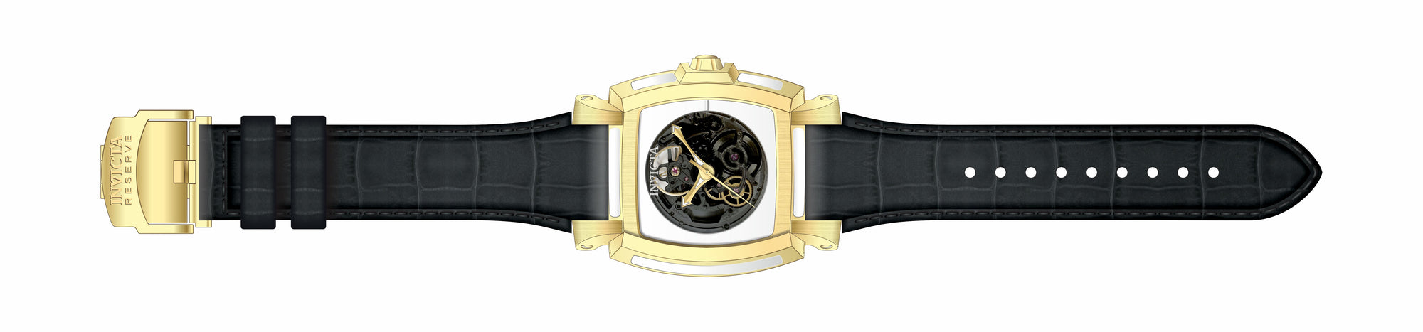 Band for Invicta Reserve Sapphire Ghost Men 40469