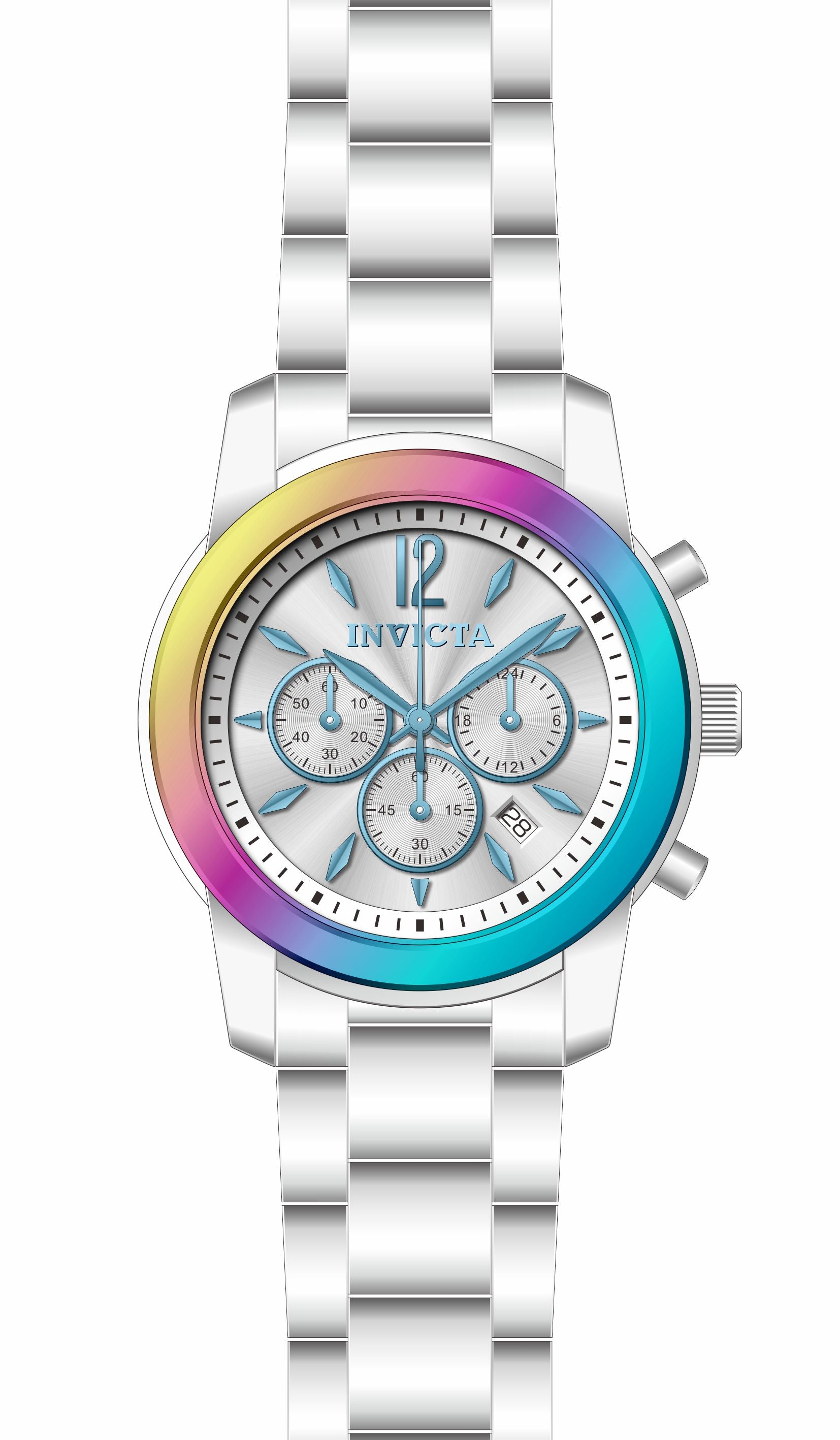 Band for Invicta Specialty Men 40491