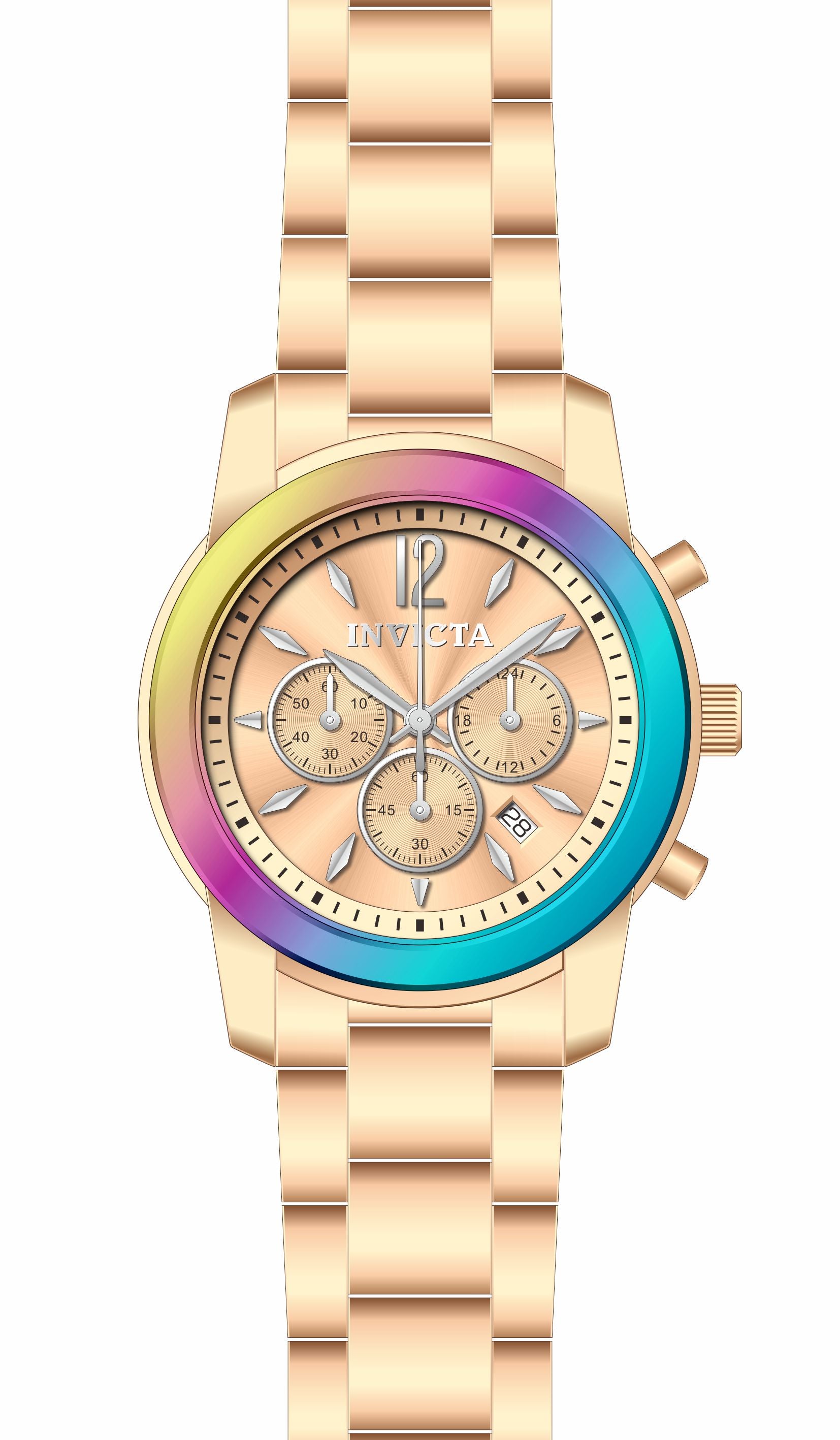 Band for Invicta Specialty Men 40493