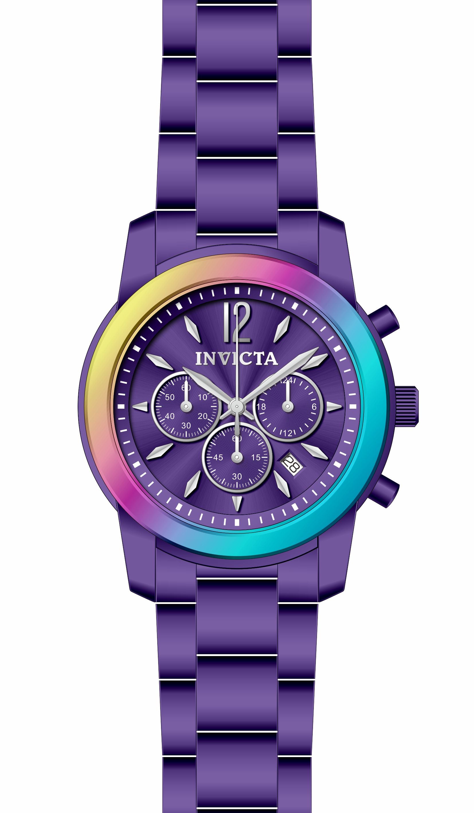 Band for Invicta Specialty Men 40495