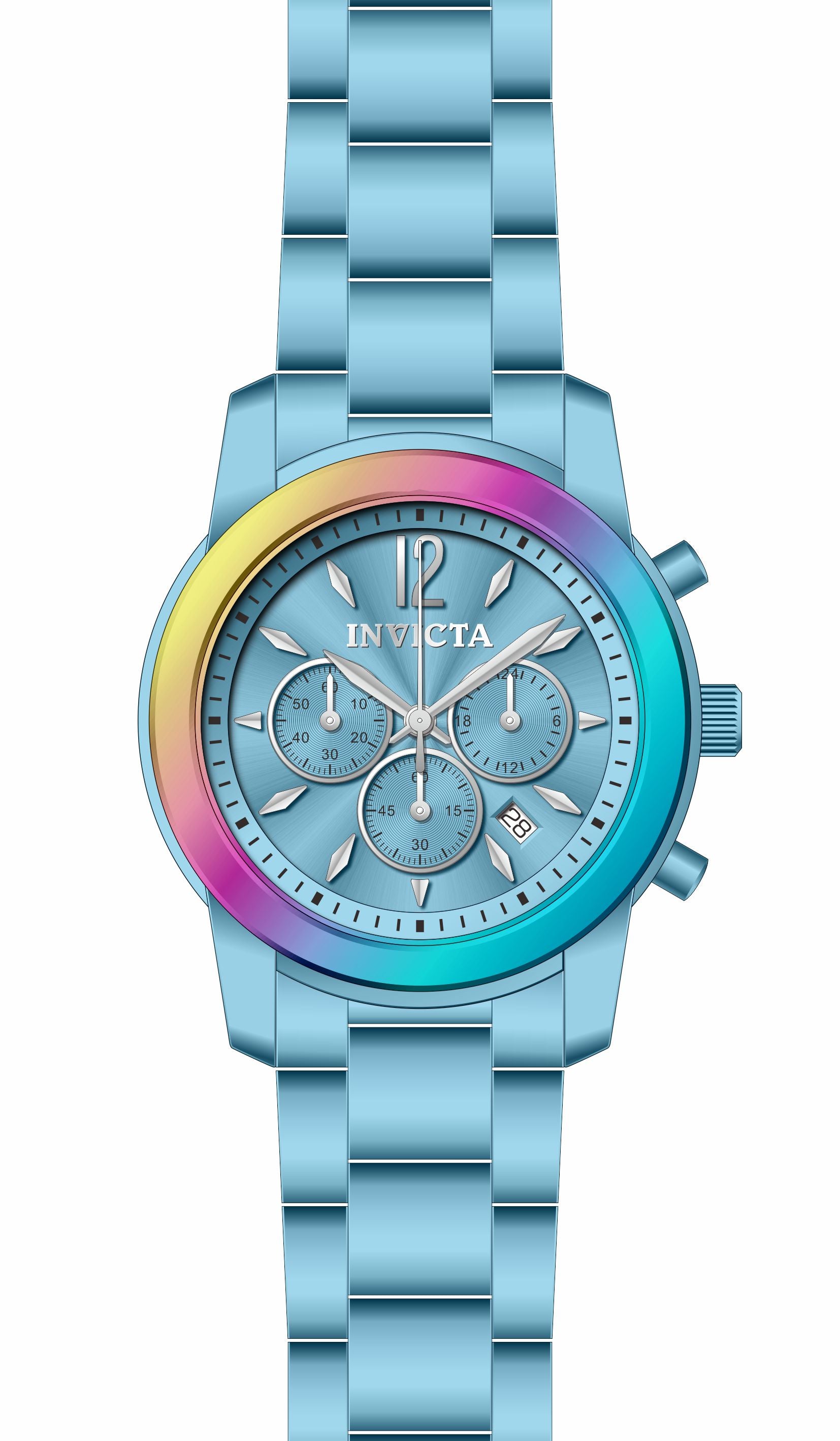 Band for Invicta Specialty Men 40496