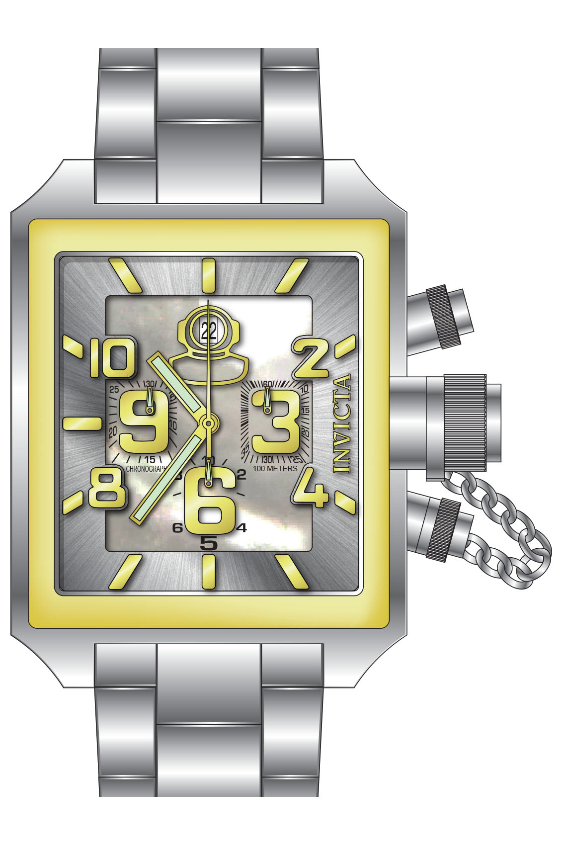 Parts for Invicta Pro Diver Men 39703