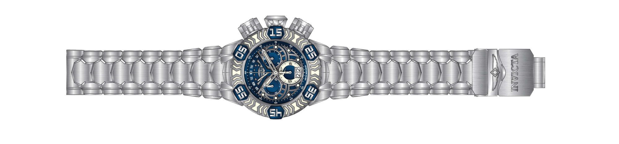 Band for Invicta Reserve Men 39010