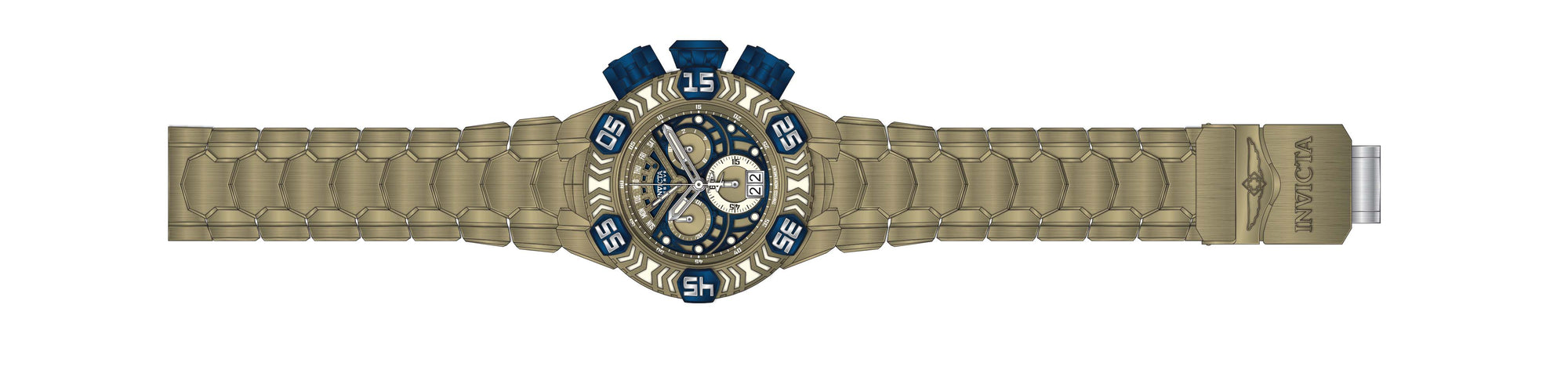 Band for Invicta Reserve Men 39012