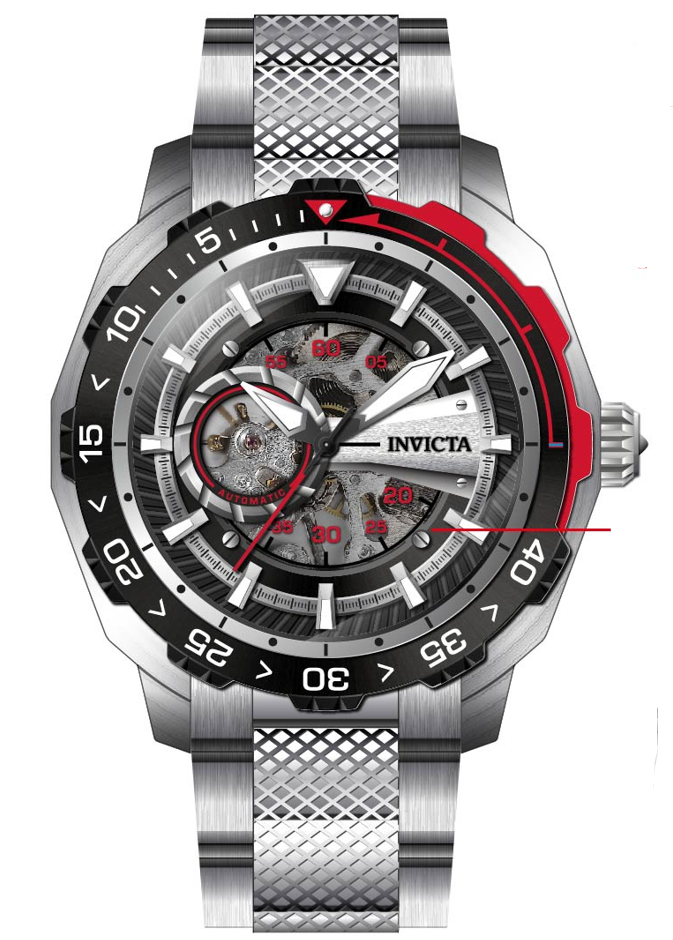 Band for Invicta Pro Diver Men 40547