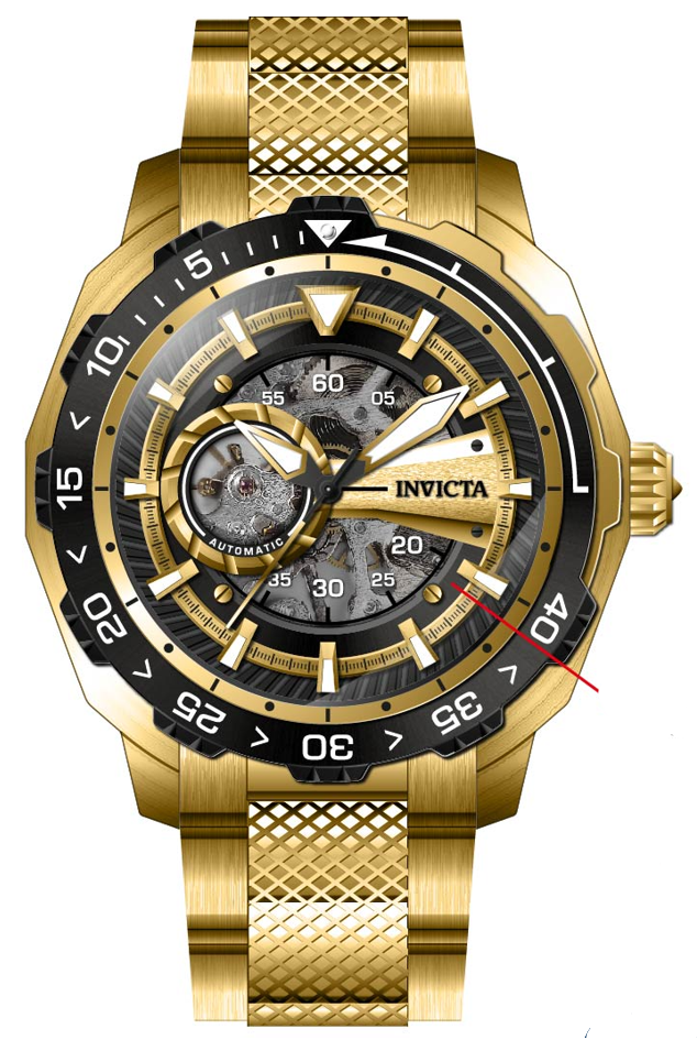 Band for Invicta Pro Diver Men 40550