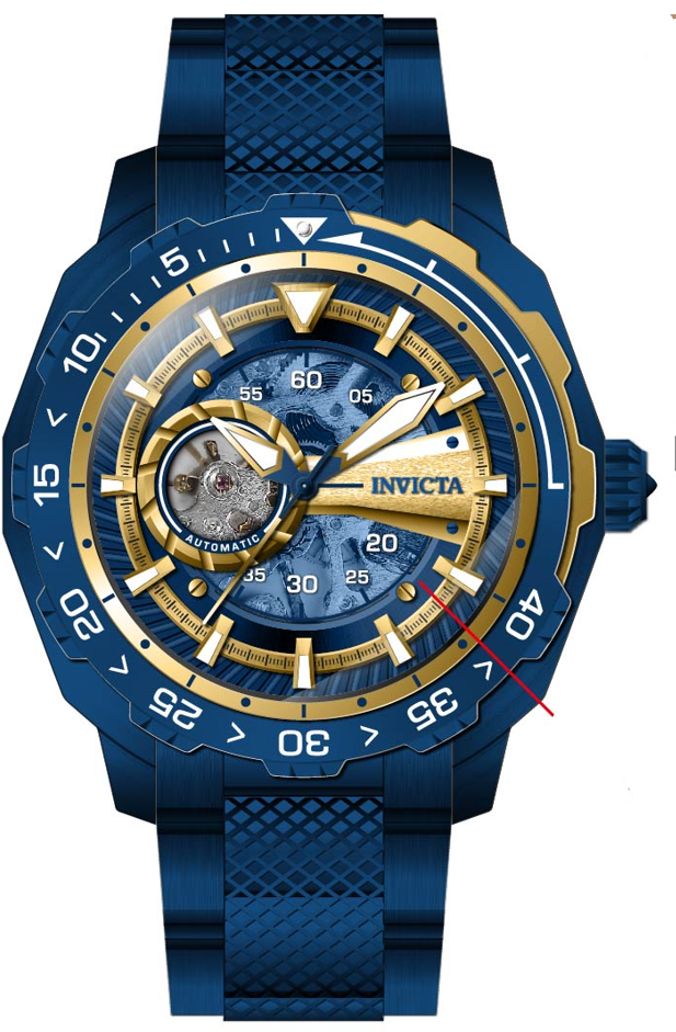 Parts for Invicta Pro Diver Men 40552