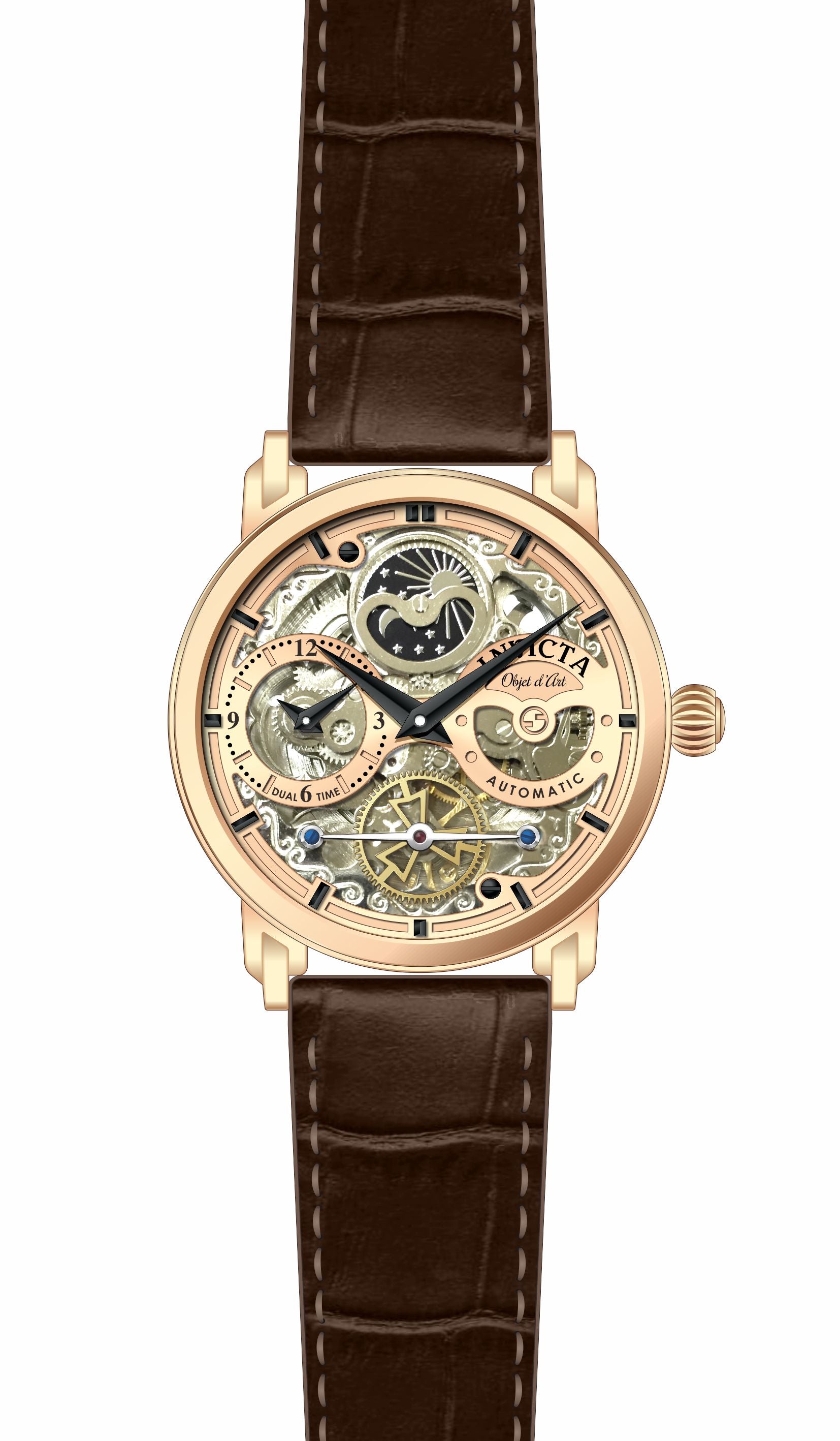 Band for Invicta Objet D Art Lady 40615