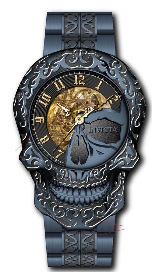 Band for Invicta Artist Men 40754
