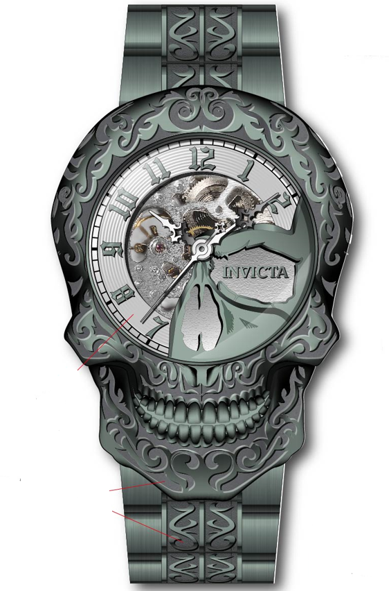 Band for Invicta Artist Men 40761 - Invicta Watch Bands