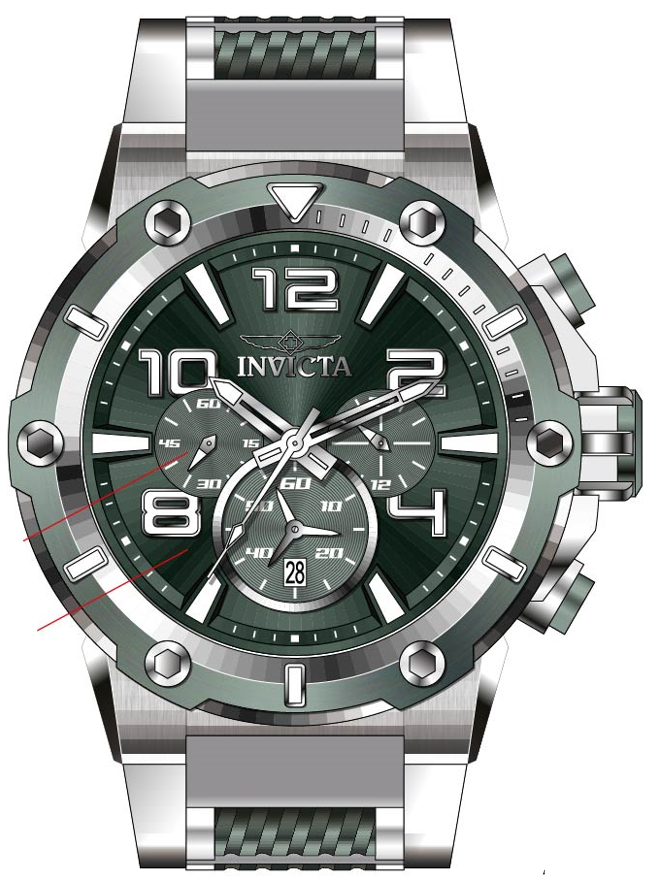 Band for Invicta Speedway Men 40894