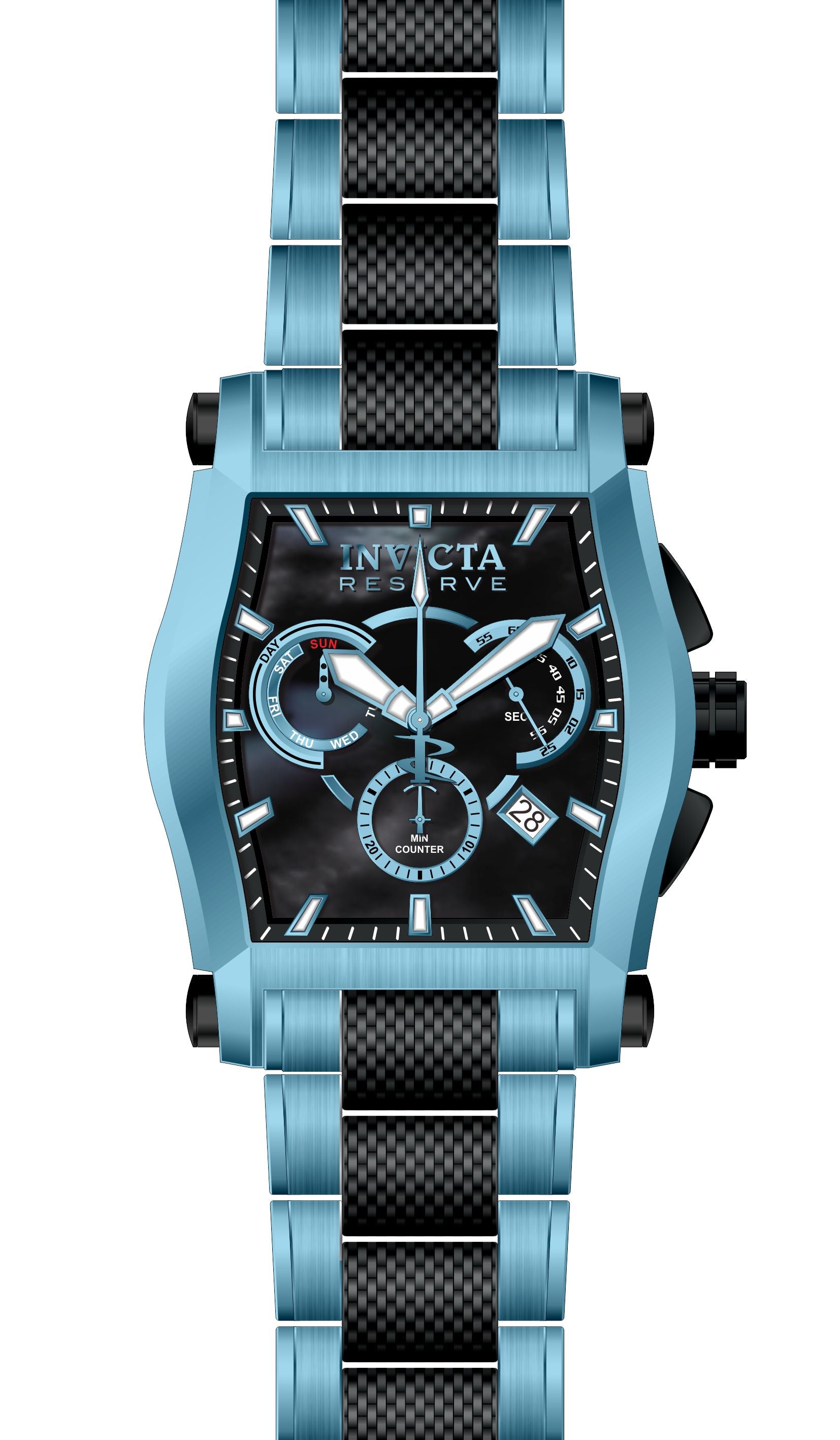 Band for Invicta Reserve Men None 40959