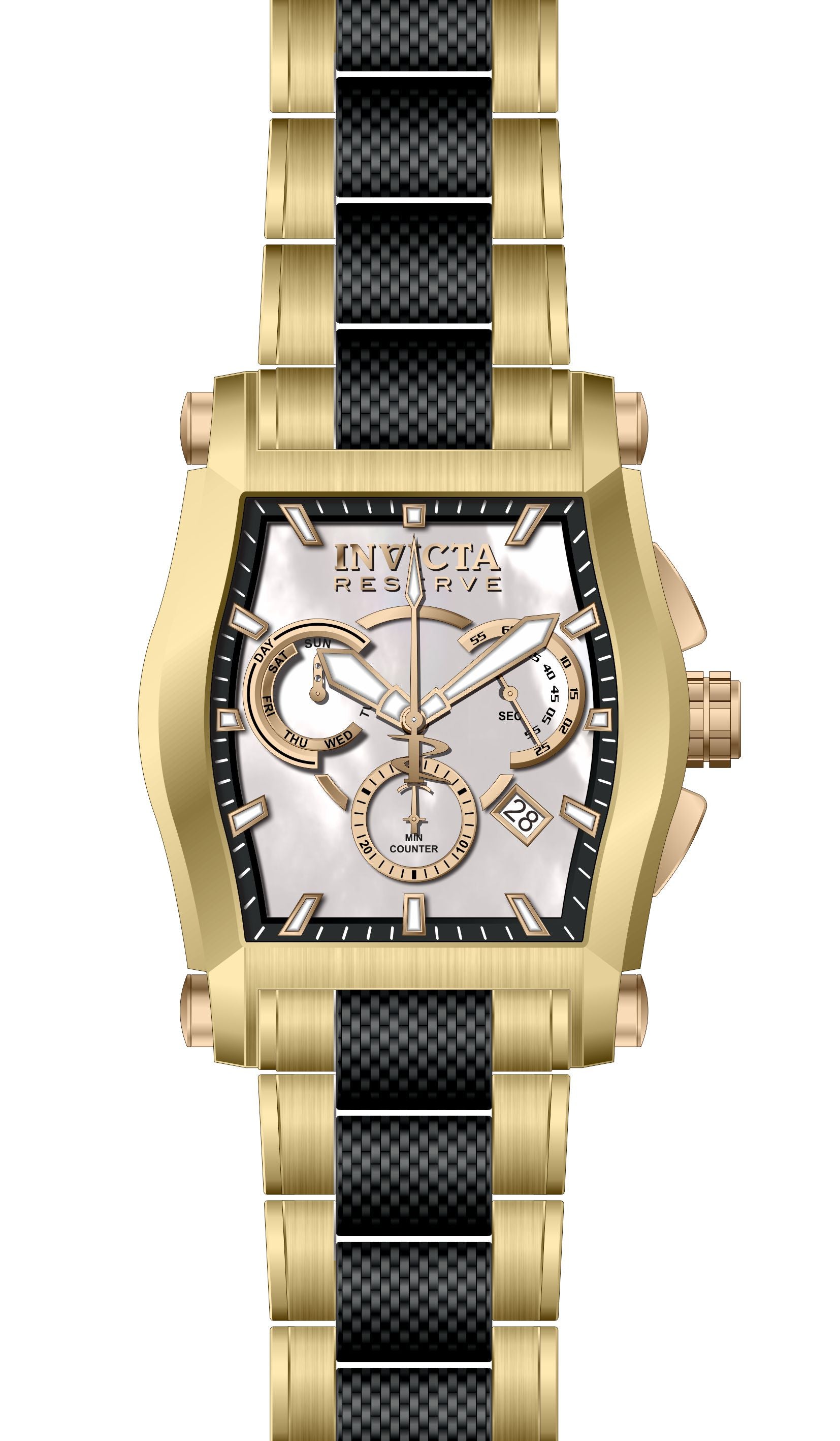 Band for Invicta Reserve Men None 40960