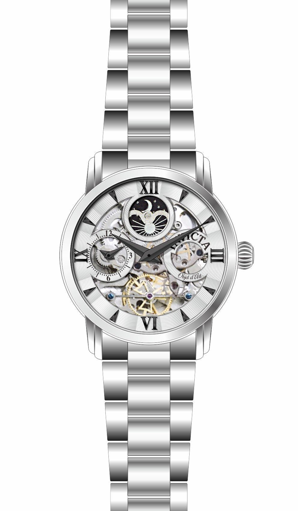 Band for Invicta Objet D Art Lady 40991
