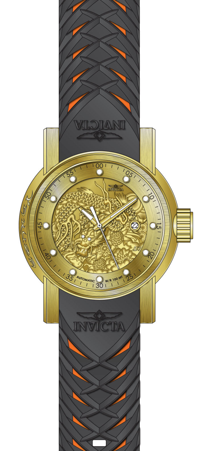 Band for Invicta S1 Rally Men 41150