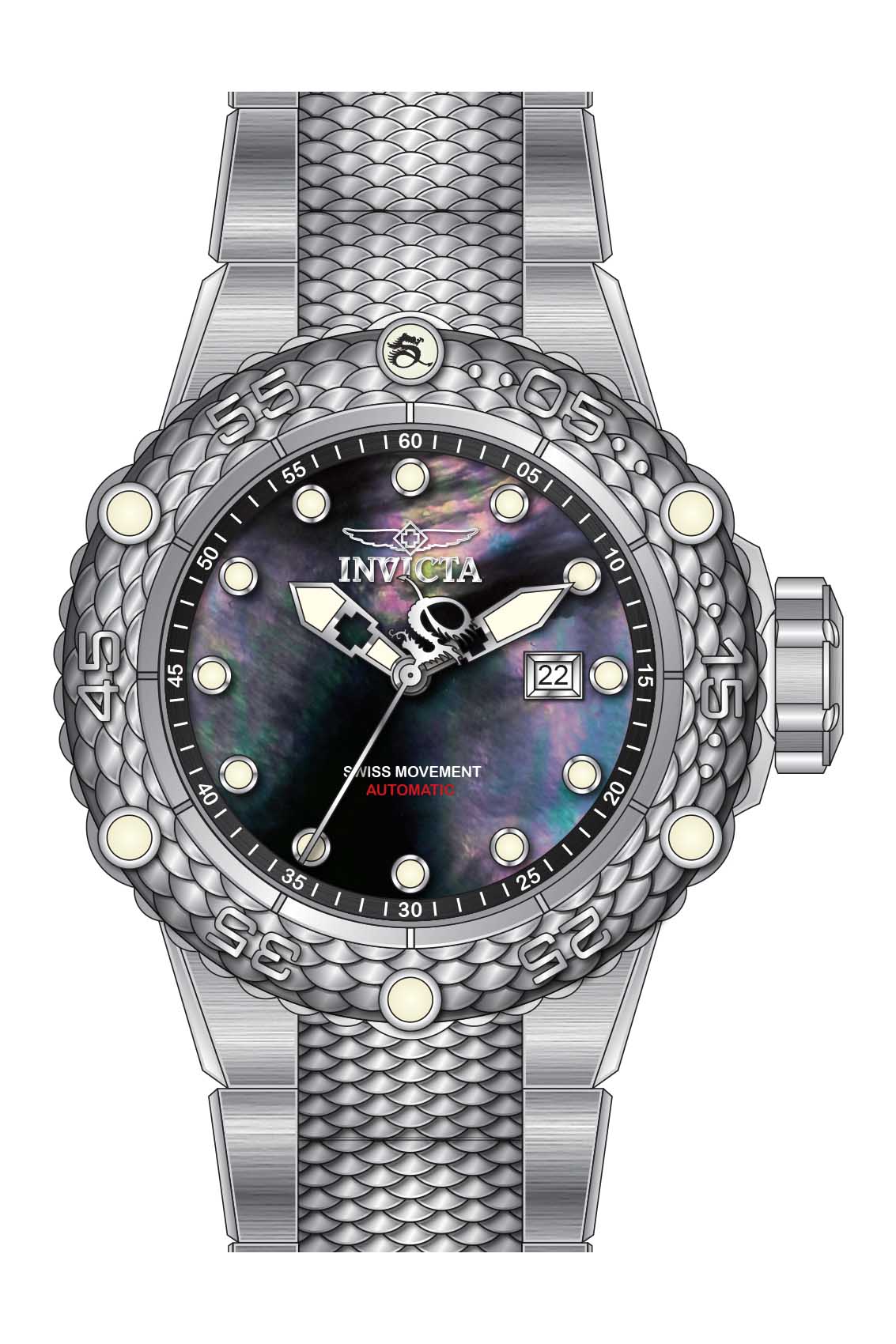 Band for Invicta Subaqua Men 40065
